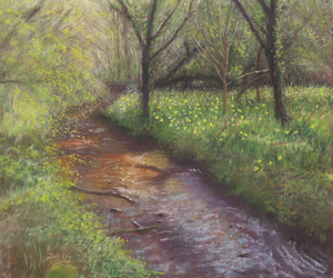 'Woodland Spring' Original Artwork - Size: 10x12"
