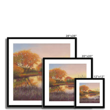 Load image into Gallery viewer, &#39;The Colours of Autumn&#39; Framed &amp; Mounted Print

