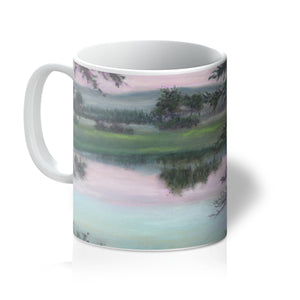 'River in Pink' Mug