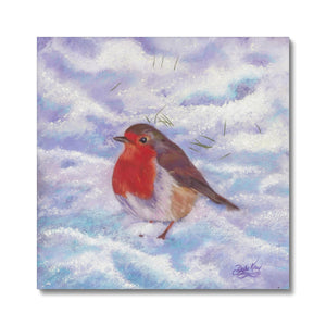'Little Robin Redbreast' Canvas