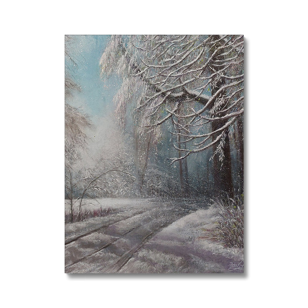 'Forest Snowfall' Canvas