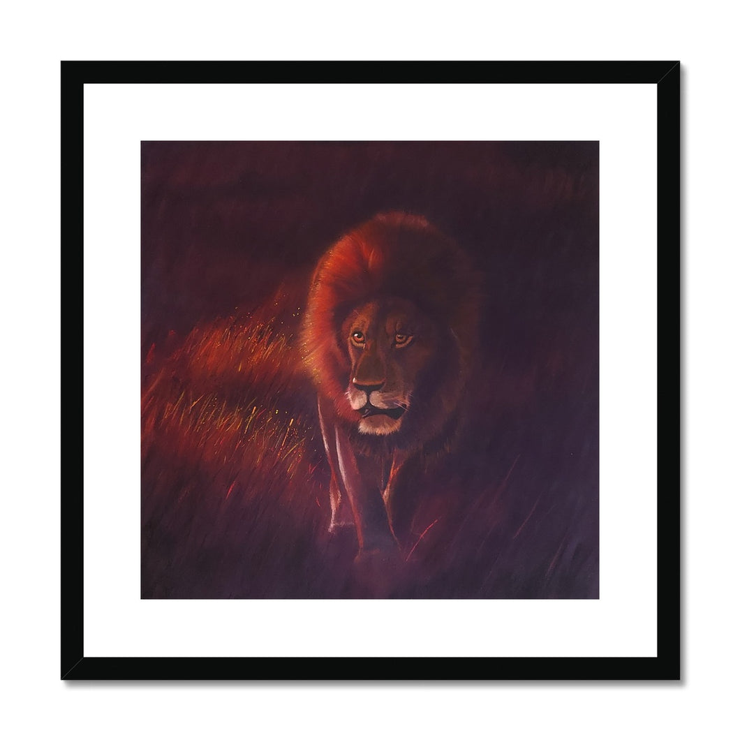 'Beauty In The Shadows' Framed & Mounted Print