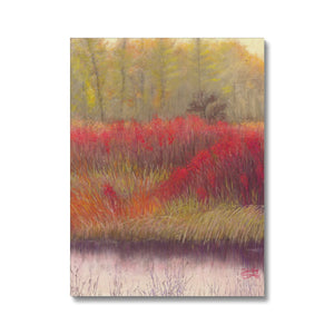 'Winter's Red Berries' Canvas