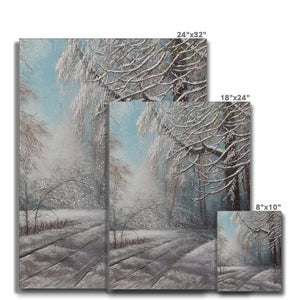 'Forest Snowfall' Canvas