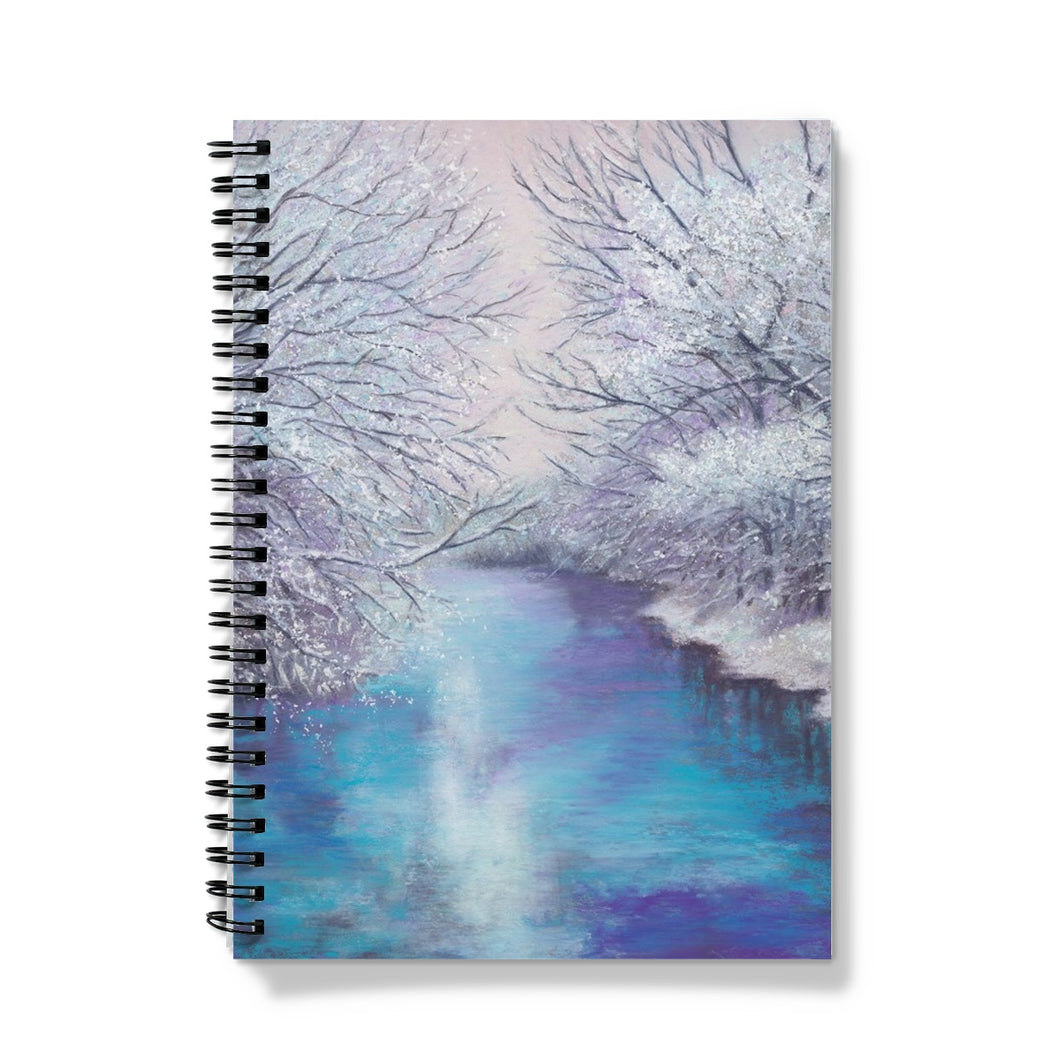 'Winter Riverview' Notebook