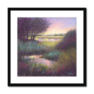 'Down by the Riverside' Framed & Mounted Print
