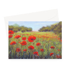 Load image into Gallery viewer, &#39;Poppy Fields&#39; Greeting Card
