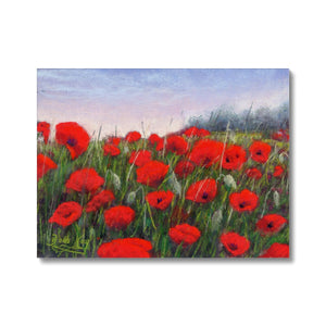 'Field of Poppies' Canvas