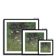 Load image into Gallery viewer, &#39;Wild Flower Dance&#39; Framed &amp; Mounted Print
