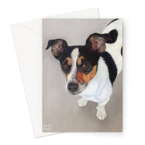 'Little Toby' Greeting Card