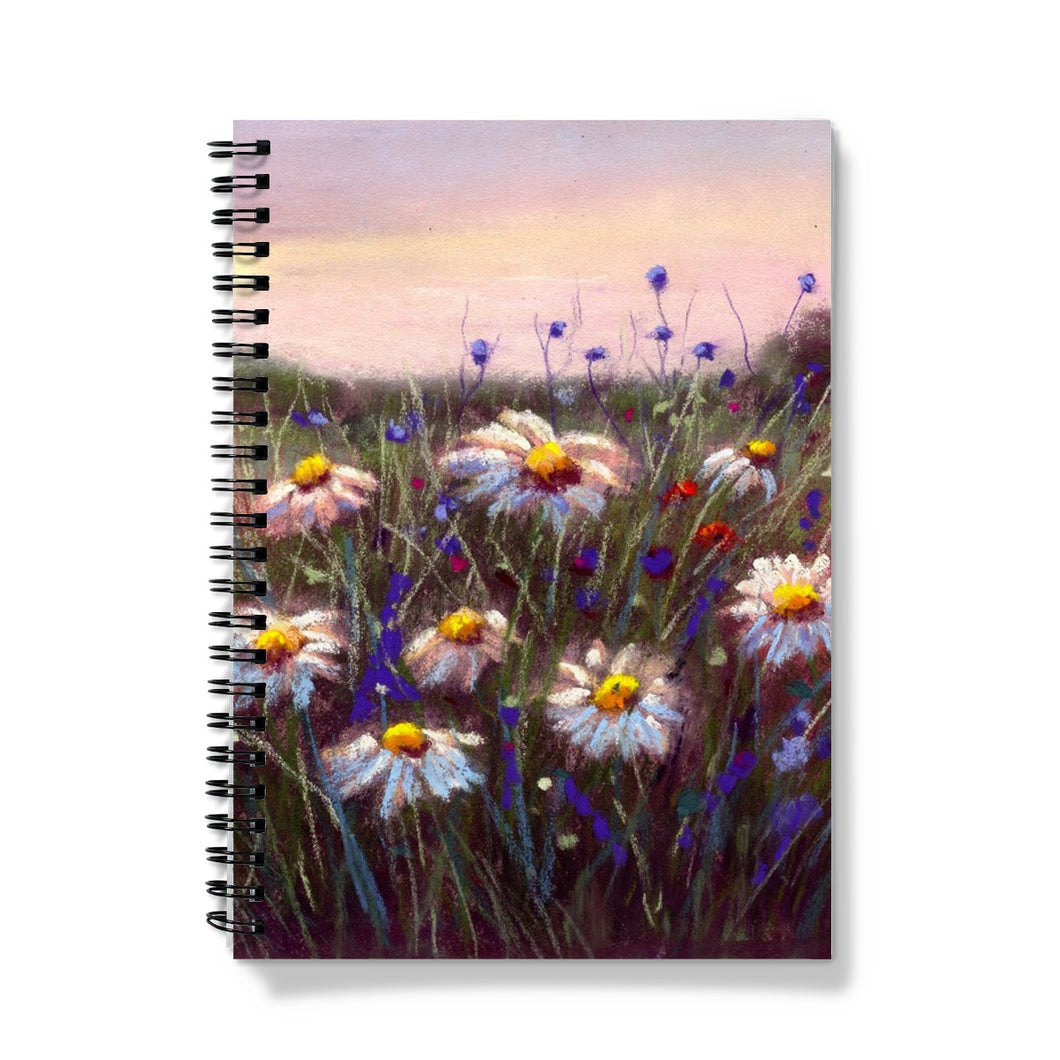 'Sunset Daisies' Notebook