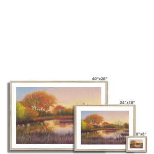 'The Colours of Autumn' Framed & Mounted Print