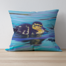 Load image into Gallery viewer, &#39;Little Duckling Cruise&#39; Double Sided Design Cushion
