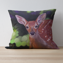 Load image into Gallery viewer, &#39;Friendly Fawn&#39; Double Sided Design Cushion
