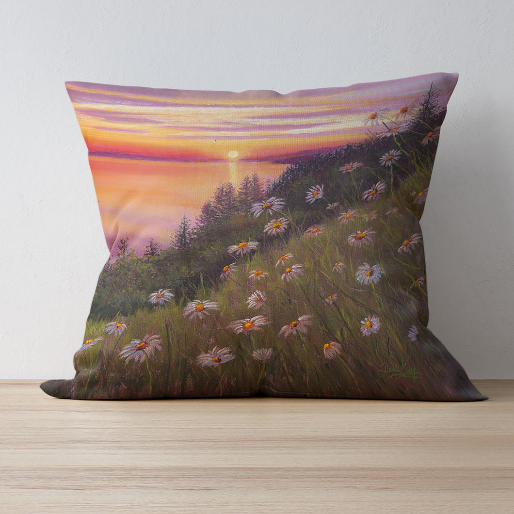 'The Golden Hour' Double Sided Design Cushion