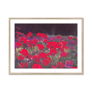 'Poppies to Remember' Framed & Mounted Print