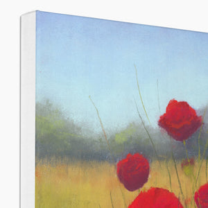 'A Family of Poppies' Canvas