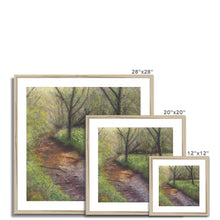 Load image into Gallery viewer, &#39;Woodland Spring&#39; Framed &amp; Mounted Print
