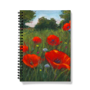 'Wild Poppies' Notebook