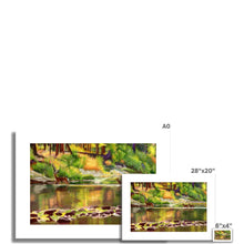 Load image into Gallery viewer, &#39;Deer Crossing The River&#39; Fine Art Print
