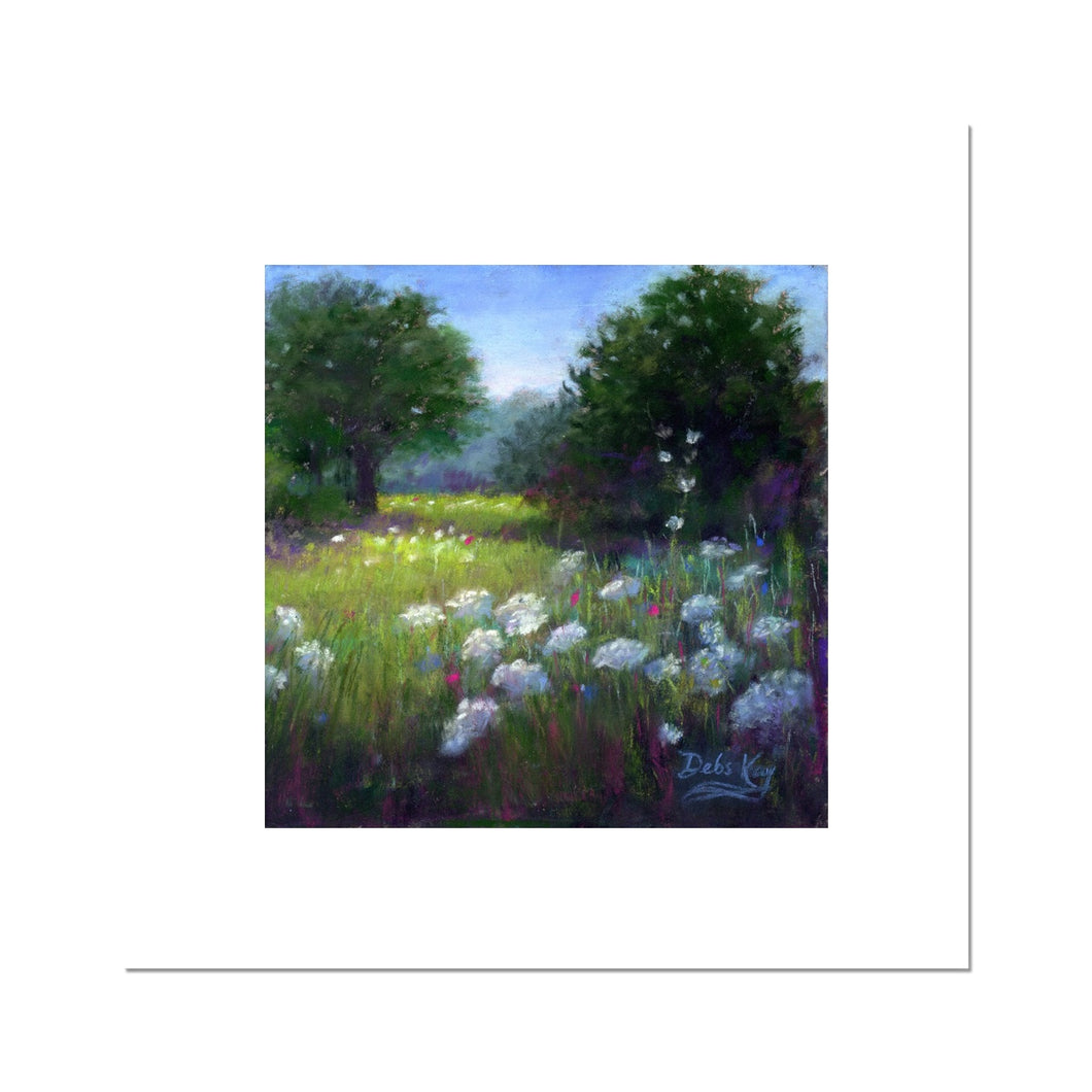 'Wild Flower Meadow' Fine Art Print