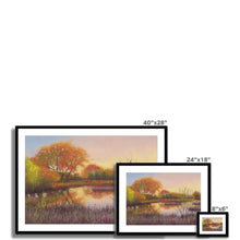 Load image into Gallery viewer, &#39;The Colours of Autumn&#39; Framed &amp; Mounted Print
