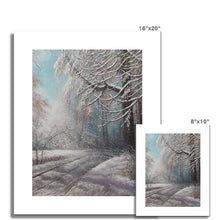 Load image into Gallery viewer, &#39;Forest Snowfall&#39; Fine Art Print
