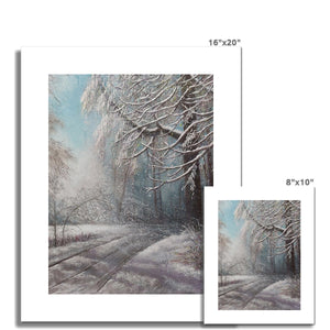 'Forest Snowfall' Fine Art Print