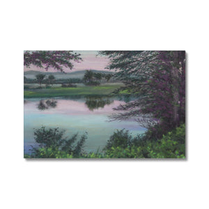 'River in Pink' Canvas