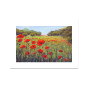 'Poppy Fields' Fine Art Print