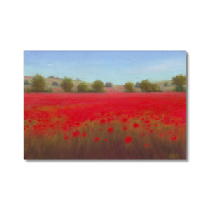 'Forever Poppies' Canvas
