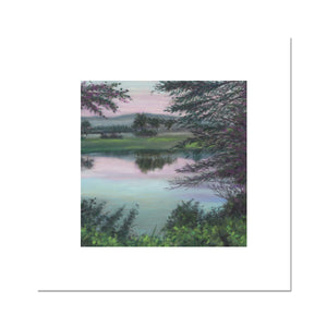 'River in Pink' Fine Art Print
